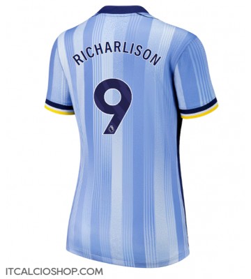 Tottenham Hotspur Richarlison #9 Seconda Maglia Femmina 2024-25 Manica Corta